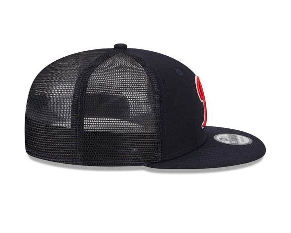 Tacoma Rainiers New Era Kids 9Fifty Navy Classic Trucker Snapback