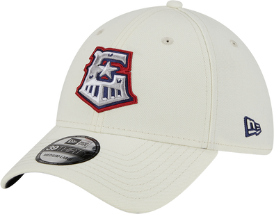 Round Rock Express New Era Classic Chrome White 3930