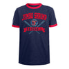 Jacksonville Jumbo Shrimp New Era Youth Dual Blend Ringer Tee