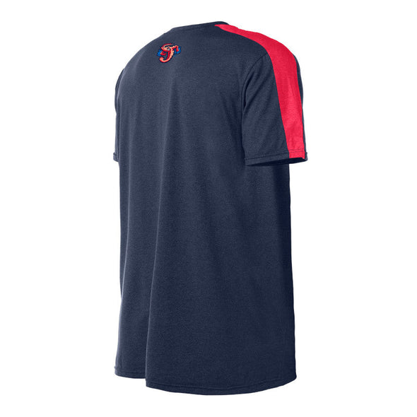 Jacksonville Jumbo Shrimp New Era Performance Poly Tee