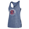 Jacksonville Jumbo Shrimp New Era Ladies Space Dye Racerback Tank