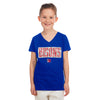 Buffalo Bisons Youth Girls NE Royal Flip Sequin Tee