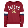 New Era Womens Red Crew Sweatshirt Frisco RR