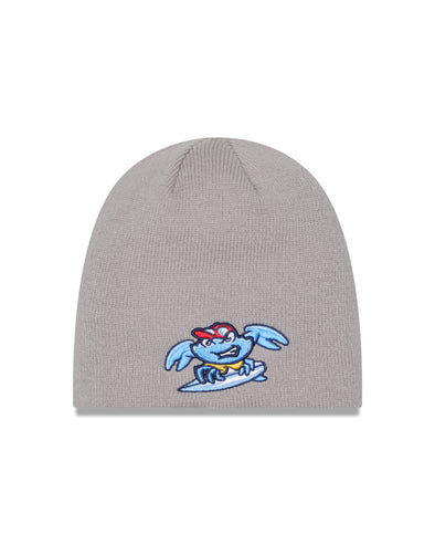 Jersey Shore BlueClaws New Era Gray Youth Knit Cap