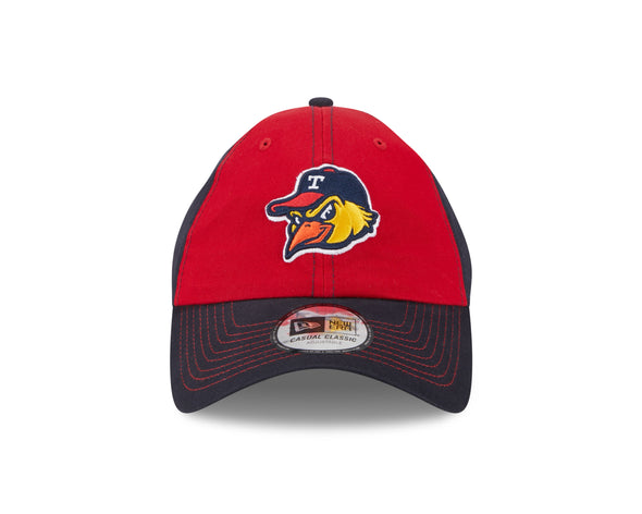 Toledo Mud Hens Red Front Clutch Casual Classic Cap