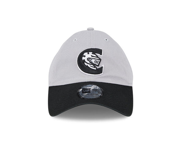 Charlotte Knights New Era Grey Casual Classic Cap