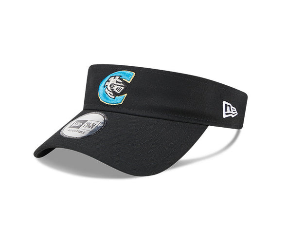 Charlotte Knights New Era Black Visor