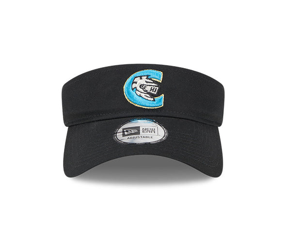 Charlotte Knights New Era Black Visor