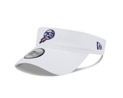 New Era White Visor