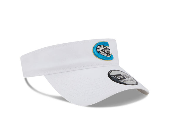 Charlotte Knights New Era White Visor