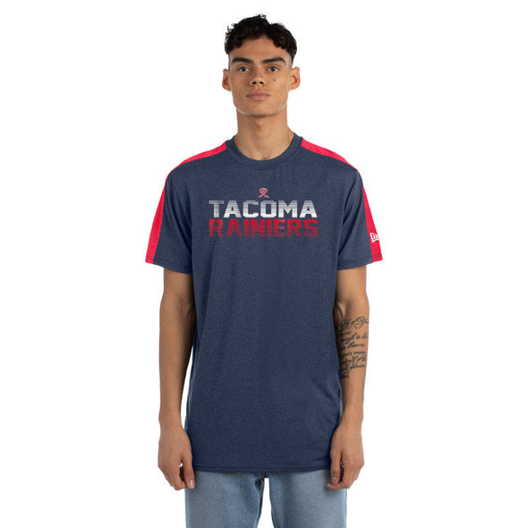 Tacoma Rainiers New Era Navy Active Tee