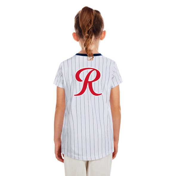 Tacoma Rainiers New Era Youth Pinstripe Tee