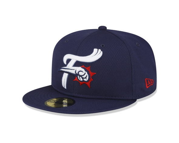 New Era 59Fifty Dashmark Mesh Navy F-Fist On-Field Batting Practice Hat