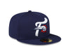 New Era 59Fifty Dashmark Mesh Navy F-Fist On-Field Batting Practice Hat