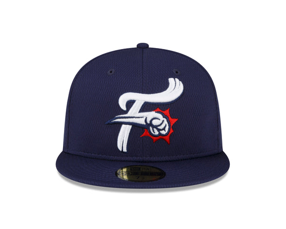 New Era 59Fifty Dashmark Mesh Navy F-Fist On-Field Batting Practice Hat