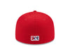 New Era 59Fifty Low Profile Red Feathered 'R' Road On-Field Hat