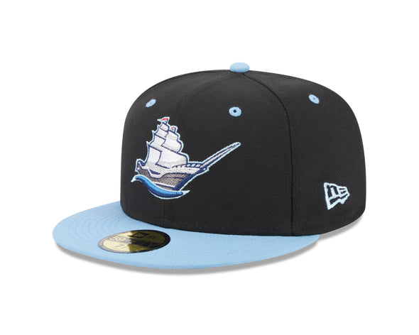 Columbus Clippers New Era On Field Black Alt Cap