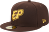 New Era 5950 Official On Field Alternate Brown and Yellow Chihuahuas EP Cap