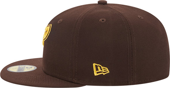 New Era 5950 Official On Field Alternate Brown and Yellow Chihuahuas EP Cap