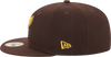 New Era 5950 Official On Field Alternate Brown and Yellow Chihuahuas EP Cap