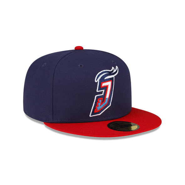 Jacksonville Jumbo Shrimp New Era Official Alternate 2 On Field 59Fifty