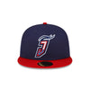 Jacksonville Jumbo Shrimp New Era Official Alternate 2 On Field 59Fifty