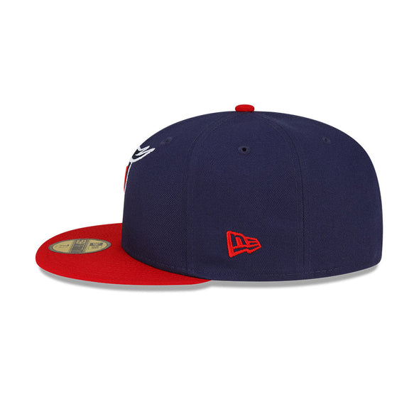 Jacksonville Jumbo Shrimp New Era Official Alternate 2 On Field 59Fifty