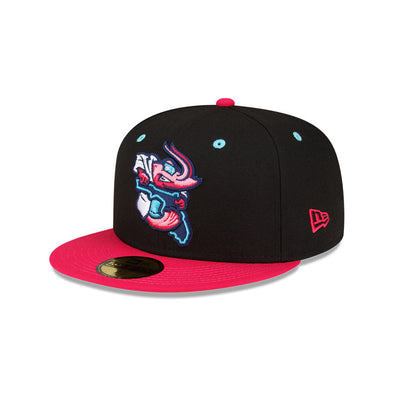 Jacksonville Jumbo Shrimp New Era Official Alt 3 Vice Nights On Field 59Fifty