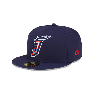 Jacksonville Jumbo Shrimp New Era Official Road On-Field 59Fifty