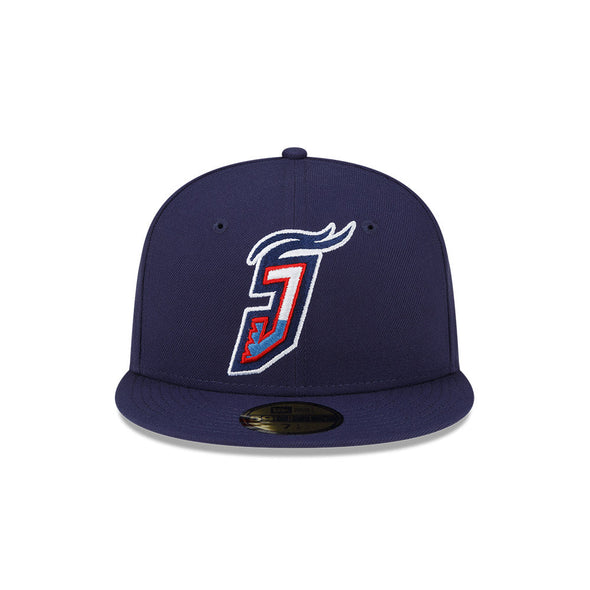 Jacksonville Jumbo Shrimp New Era Official Road On-Field 59Fifty