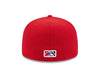 New Era 59Fifty Red Feathered 'R' Road On-Field Fitted Hat