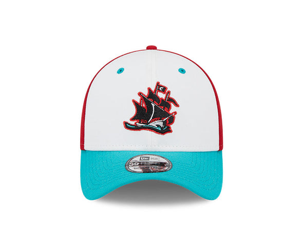 Columbus Clippers New Era Tri Color On Field Copa Replica Flex Fit