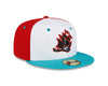 Columbus Clippers New Era Alt Tri-Color Veleros Cap