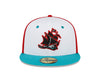 Columbus Clippers New Era Alt Tri-Color Veleros Cap