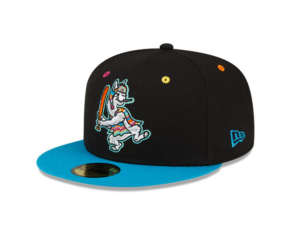 Hickory Crawdads 2023 New Era Llamas de Hickory 59Fifty Fitted Cap