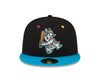 Hickory Crawdads 2023 New Era Llamas de Hickory 59Fifty Fitted Cap