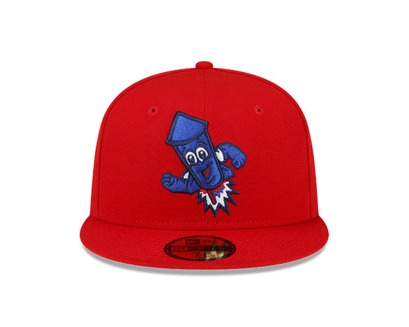 Los Wepas de Worcester Red Wepa Rocket 59FIFTY Hat