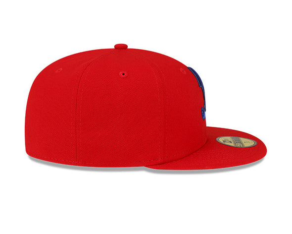 Los Wepas de Worcester Red Wepa Rocket 59FIFTY Hat