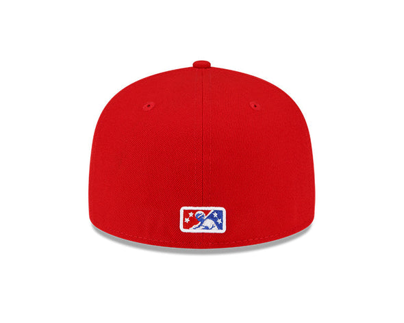 Los Wepas de Worcester Red Wepa Rocket 59FIFTY Hat