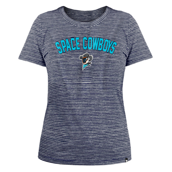 Sugar Land Space Cowboys New Era Women's Tee Spandex Space Dye