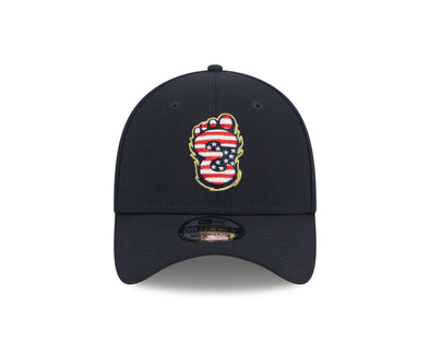 Eugene Emeralds New Era 2023 Stars and Stripes 39Thirty Cap