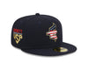 Everett AquaSox 2023 Stars and Stripes 59FIFTY