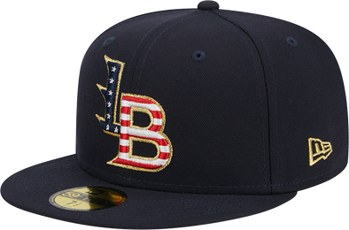 Louisville Bats 4th of July 2023 Fitted Cap