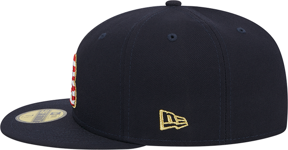 Louisville Bats 4th of July 2023 Fitted Cap