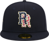 Round Rock Express Stars and Stripes 4th of July 5950 Fitted Cap