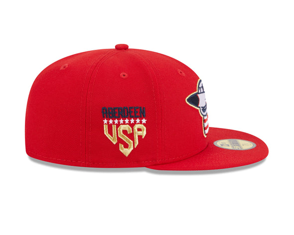 Aberdeen IronBirds - 2023 4th of July 59FIFTY Fitted Cap