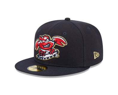 Jersey Shore BlueClaws 2023 New Era Stars and Stripes On Field 59FIFTY Fitted Cap