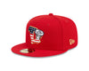 Lansing Lugnuts 2023 New Era Stars and Stripes Official Cap