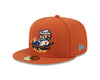 Amarillo Sod Poodles Calf Fries Skillet NE 59FIFTY Fitted Cap