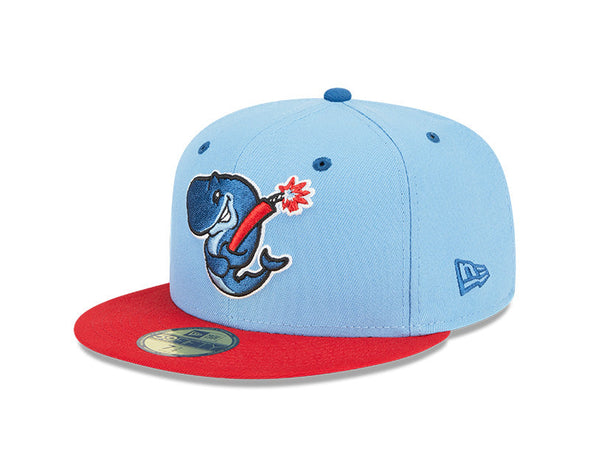 Eugene Emeralds Exploding Whales New Era On-Field 59FIFTY Cap